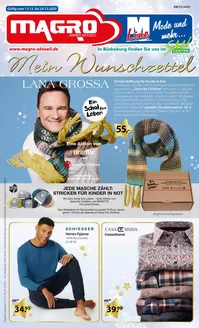 Kaufhaus Magro Katalog in Heilbad Heiligenstadt | Mein Wunschrettel | 2025-12-22T00:00:00.000Z - 2025-12-24T00:00:00.000Z