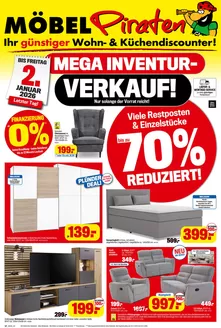 Möbelpiraten Katalog in Landsberg am Lech | MEGA INVENTUR VRKAUF! | 2025-12-22T00:00:00.000Z - 2026-01-02T00:00:00.000Z