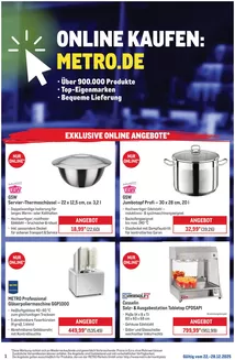 Metro Katalog in Fürstenwalde-Spree | Online: Wochen-Angebote | 2025-12-22T00:00:00.000Z - 2025-12-28T00:00:00.000Z