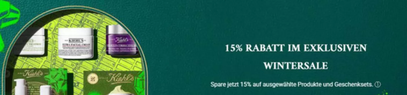Kiehl's Katalog in Rhauderfehn | 15% Rabatt Im Exklusiven Wintersale | 2025-12-24T00:00:00.000Z - 2026-01-15T00:00:00.000Z