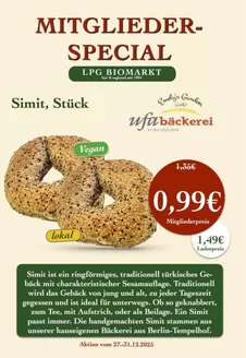 LPG Biomarkt Katalog | Mitgliederspecial | 2025-12-27T00:00:00.000Z - 2025-12-31T00:00:00.000Z