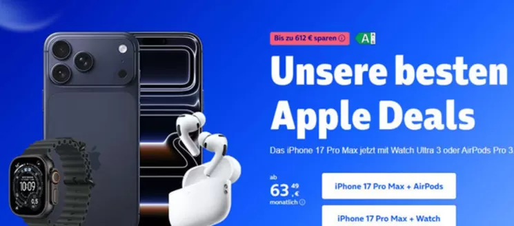 O2 Katalog in Weilburg | Unsere Besten Apple Deals | 2026-01-12T00:00:00.000Z - 2026-01-29T00:00:00.000Z