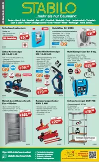 Stabilo Fachmarkt Katalog in Schöffengrund | Mehr Als Nur Baumarkt | 2026-01-20T00:00:00.000Z - 2026-02-10T00:00:00.000Z