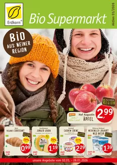 Erdkorn Biomarkrt Katalog in Bad Marienberg (Westerwald) | Bio Aus Meiner Region | 2026-01-20T00:00:00.000Z - 2026-01-28T00:00:00.000Z