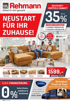 Möbel Rehmann Katalog in Reutlingen | NEUSTART FÜR IHR ZUHAUSE ! | 2026-01-21T00:00:00.000Z - 2026-02-07T00:00:00.000Z