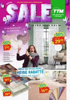 TTM Katalog in Schöffengrund | Top-Angebote für alle Schnäppchenjäger | 2026-01-26T00:00:00.000Z - 2026-02-07T00:00:00.000Z