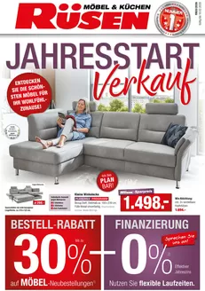Rüsen Katalog | BESTELL-RABATT AUF MÖBEL | 2026-01-27T00:00:00.000Z - 2026-02-10T00:00:00.000Z