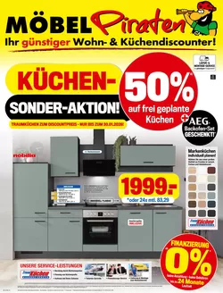Möbelpiraten Katalog in Bad Endbach | KÜCHEN SONDER AKTION | 2026-01-28T00:00:00.000Z - 2026-01-31T00:00:00.000Z