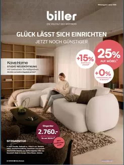 Möbel biller Katalog in Roetgen (Tor zur Eifel) | Gluck Lasst Sich Einrichten | 2026-01-29T00:00:00.000Z - 2026-12-31T00:00:00.000Z