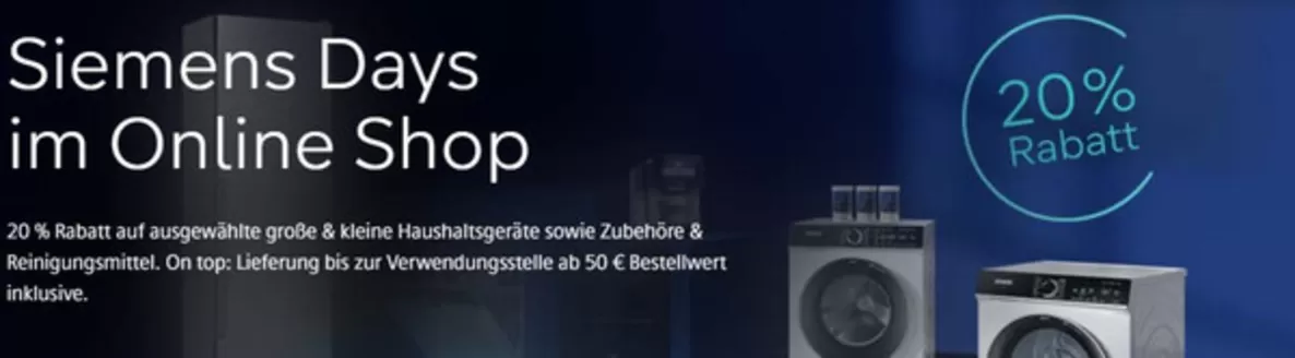 SIEMENS Katalog in Lindenberg im Allgäu | Siemens Days Im Online Shop | 2026-01-30T00:00:00.000Z - 2026-02-16T00:00:00.000Z