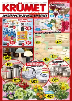 Krümet Sonderposten Katalog in Frechen | SONDERPOSTEN ZU KNALLERPREISEN` | 2026-02-02T00:00:00.000Z - 2026-02-07T00:00:00.000Z