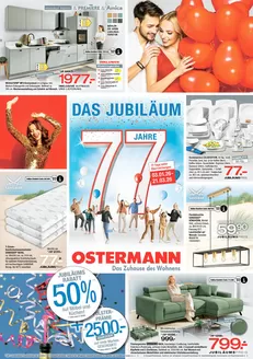 Ostermann Möbel Katalog in Wittichenau | DAS JUBILÄUM` | 2026-02-02T00:00:00.000Z - 2026-02-28T00:00:00.000Z