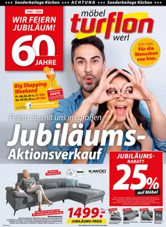 Möbel Turflon Katalog in Wittichenau | Feiern Sie Mit Uns Im Großen Jubiläums Aktionsverkauf | 2026-02-03T00:00:00.000Z - 2026-02-07T00:00:00.000Z