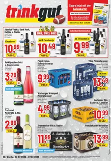 trinkgut Katalog in Ebhausen | Exklusive Deals für unsere Kunden | 2026-02-02T00:00:00.000Z - 2026-07-02T00:00:00.000Z