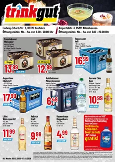 trinkgut Katalog in Weinstadt | Tolle Rabatte auf ausgewählte Produkte | 2026-02-02T00:00:00.000Z - 2026-02-07T00:00:00.000Z
