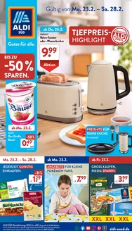 Aldi Süd Katalog | Exklusive Deals für unsere Kunden | 2026-02-23T00:00:00.000Z - 2026-02-28T00:00:00.000Z