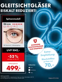 Kramer Brillen Katalog in Leverkusen | Gleitschtglaser Eiskalt Reduziert! | 2026-02-18T00:00:00.000Z - 2026-03-07T00:00:00.000Z