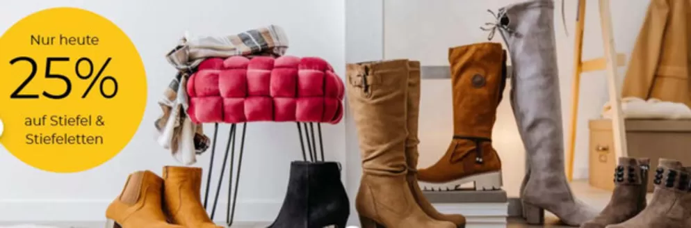 Im walking Katalog in Stendal | Nur Heute 25% Auf Stiefel & Stiefeltten | 2026-02-18T00:00:00.000Z - 2026-03-17T00:00:00.000Z