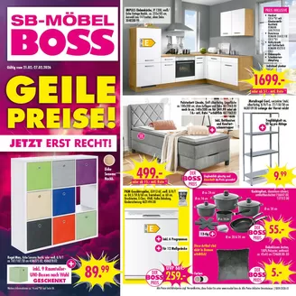 SB Möbel Boss Katalog in Bornheim (Rhein-Sieg-Kreis) | Sb09 2026 standard | 2026-02-21T00:00:00.000Z - 2026-02-27T00:00:00.000Z