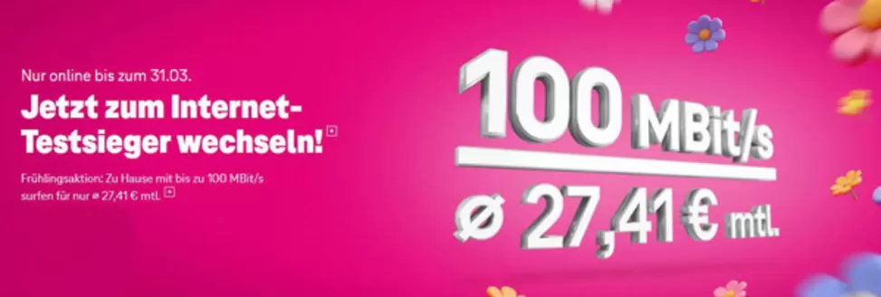 Telekom Shop Katalog in Forst (Lausitz) | Jetzt Zum Internet Tesrsieger Wechseln! | 2026-03-11T00:00:00.000Z - 2026-03-31T00:00:00.000Z