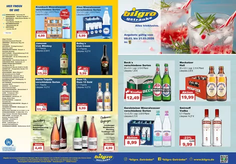 Bilgro Katalog in Mietingen | Bilgro flugblatt | 2026-03-09T00:00:00.000Z - 2026-03-21T00:00:00.000Z