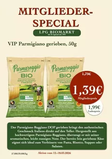 LPG Biomarkt Katalog in Wipperfürth | Mitgliederspecial | 2026-03-12T00:00:00.000Z - 2026-03-18T00:00:00.000Z