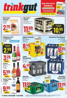 trinkgut Katalog in Dortmund | Neue Angebote zum Entdecken | 2026-01-05T00:00:00.000Z - 2026-03-21T00:00:00.000Z