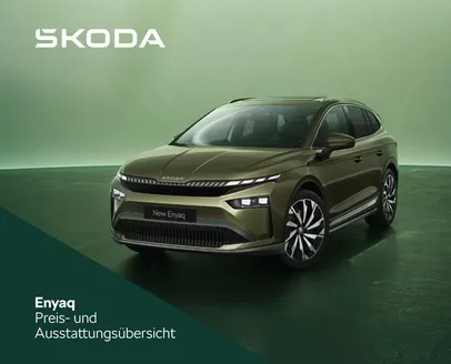 Škoda Katalog | Unverkennbar außergewöhnlich Der Škoda Enyaq | 2026-03-13T00:00:00.000Z - 2027-03-13T00:00:00.000Z