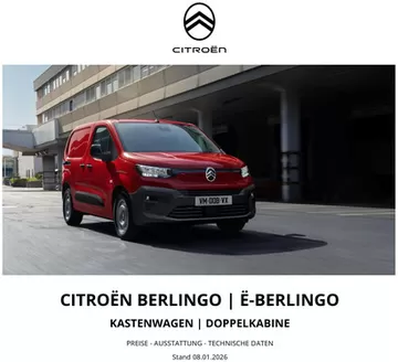Citroën Katalog | Preisliste Citroen Berlingo 08.01.2026 | 2026-01-01T00:00:00.000Z - 2026-12-31T00:00:00.000Z