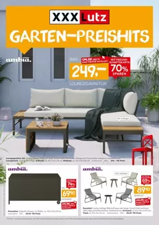 XXXLutz Katalog | Garten-Preishits | 2026-03-01T00:00:00.000Z - 2026-03-15T00:00:00.000Z