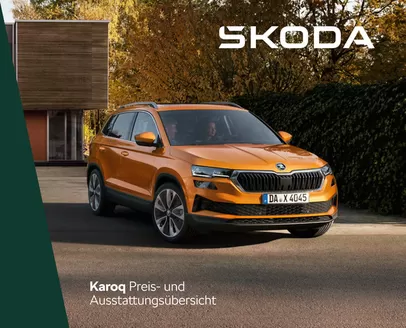 Škoda Katalog | Der Škoda Karoq dynamischer Kompakt-SUV mit inneren Werten | 2026-03-14T00:00:00.000Z - 2027-03-14T00:00:00.000Z