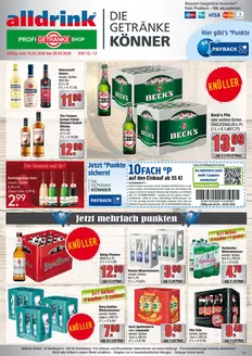 Profi Getränke Katalog in Hainburg | Tolles Angebot für Schnäppchenjäger | 2026-03-15T00:00:00.000Z - 2026-03-28T00:00:00.000Z