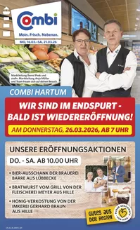Combi Markt Katalog in Beverstedt | Sonderangebote | 2026-03-15T00:00:00.000Z - 2026-03-21T00:00:00.000Z