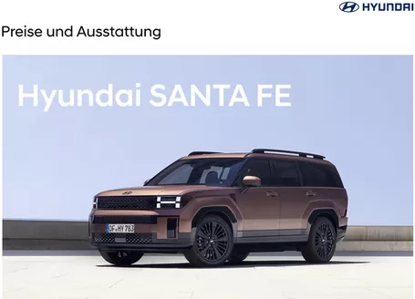 Hyundai Katalog in Bannewitz | Hyundai santa fe preislistepdf | 2026-04-22T00:00:00.000Z - 2027-04-22T00:00:00.000Z