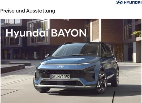 Hyundai Katalog in Schwerin | Hyundai bayon preislistepdf | 2026-04-17T00:00:00.000Z - 2027-04-17T00:00:00.000Z