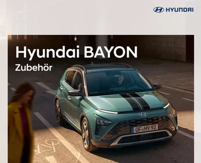 Hyundai Katalog in Lüneburg | Hyundai bayon zubehoerbroschuerepdf | 2026-04-14T00:00:00.000Z - 2027-04-14T00:00:00.000Z