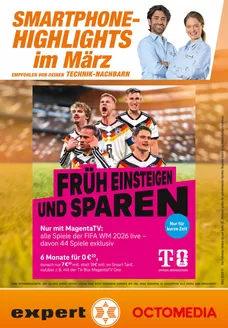 expert Octomedia Katalog in Rendsburg | SMARTPHONEHIGHLIGHTS im März | 2026-03-01T00:00:00.000Z - 2026-03-31T00:00:00.000Z