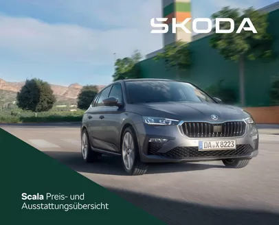 Škoda Katalog in Neu Kaliß | Der Škoda Scala Emotional sportiv authentisch | 2026-05-23T00:00:00.000Z - 2027-05-23T00:00:00.000Z