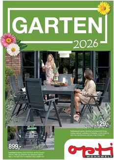 Opti Wohnwelt Katalog in Tettnang | Garten 2026 | 2026-04-03T00:00:00.000Z - 2026-04-11T00:00:00.000Z