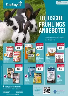 ZooRoyal Katalog in Münster-Sarmsheim | Zooroyal Werbeprospekt 13 14 | 2026-03-23T00:00:00.000Z - 2026-04-04T00:00:00.000Z
