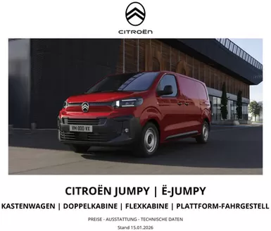 Citroën Katalog in Rastatt | Preisliste Citroen Jumpy 15.01.2026 | 2026-01-01T00:00:00.000Z - 2026-12-31T00:00:00.000Z