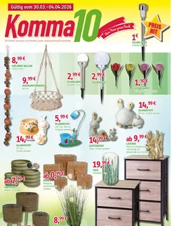 Komma 10 Katalog in Gaggenau | Preis Hit | 2026-03-30T00:00:00.000Z - 2026-04-04T00:00:00.000Z