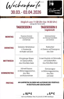 Thiex Katalog | Wochenaktion`` | 2026-03-30T00:00:00.000Z - 2026-04-03T00:00:00.000Z