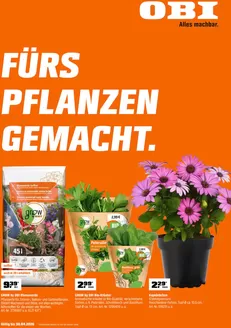 OBI Katalog in Remagen | FÜRS PFLANZEN GEMACHT. | 2026-04-01T00:00:00.000Z - 2026-04-30T00:00:00.000Z