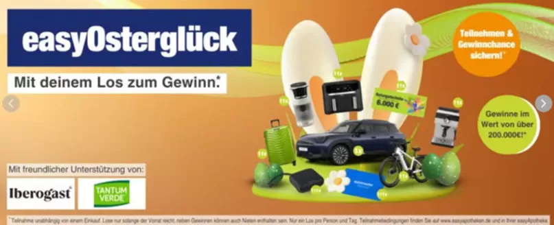 Easy Apotheke Katalog in Sinzig | Easy0stergluck | 2026-04-01T00:00:00.000Z - 2026-04-30T00:00:00.000Z