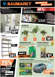V Baumarkt Katalog in Worms | Aktuelle Angebote V Baumarkt | 2026-04-02T00:00:00.000Z - 2026-04-08T00:00:00.000Z