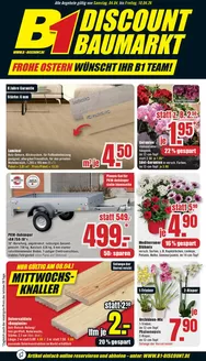 B1 Discount Baumarkt Katalog | B1 Discount Baumarkt flugblatt | 2026-04-04T00:00:00.000Z - 2026-04-10T00:00:00.000Z