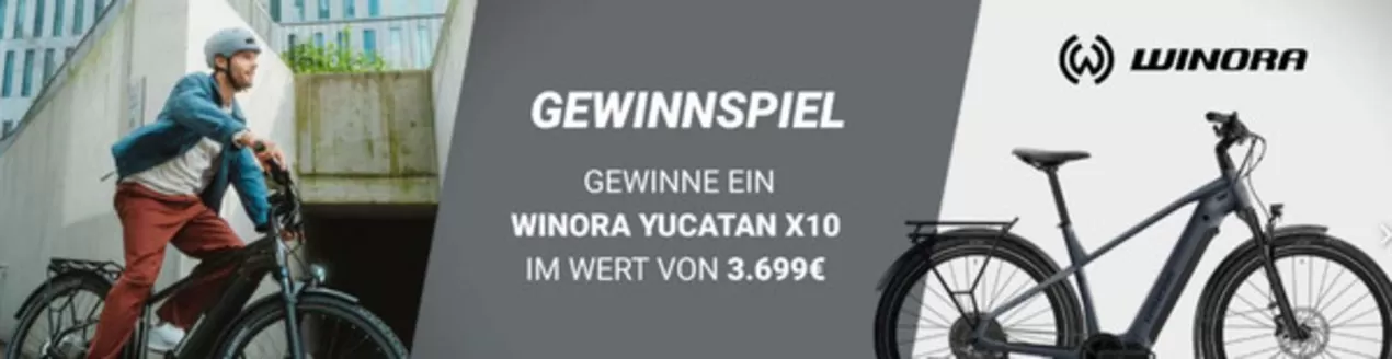 Fahrrad XXL Katalog in Artern-Unstrut | Gewinnspiel | 2026-04-03T00:00:00.000Z - 2026-04-30T00:00:00.000Z