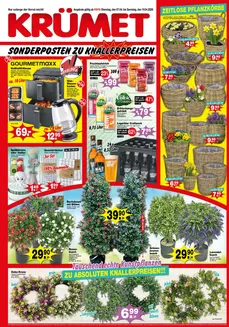 Krümet Sonderposten Katalog in Polling (Mühldorf am Inn) | SONDERPOSTEN ZU KNALLERPREISEN*  | 2026-04-07T00:00:00.000Z - 2026-04-11T00:00:00.000Z