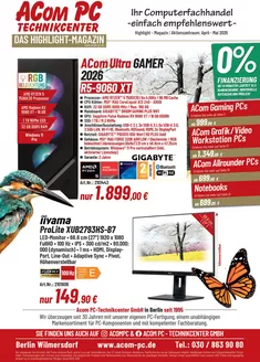 ACom PC Katalog in Oberschöna | Ihr Computerfachhandeleinfach Empfehlenswert | 2026-04-08T00:00:00.000Z - 2026-05-31T00:00:00.000Z